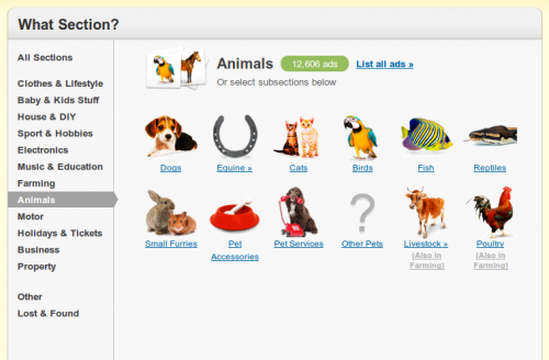 DoneDeal animals
